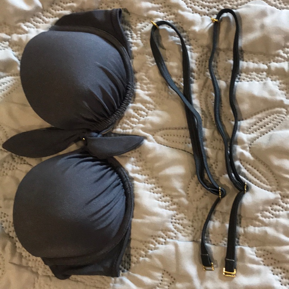 Gray VS bikini top